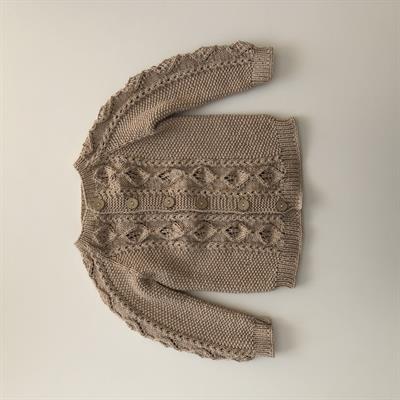 Rococo Cardigan, Beige