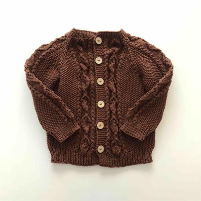 Rococo Cardigan, Chocolate