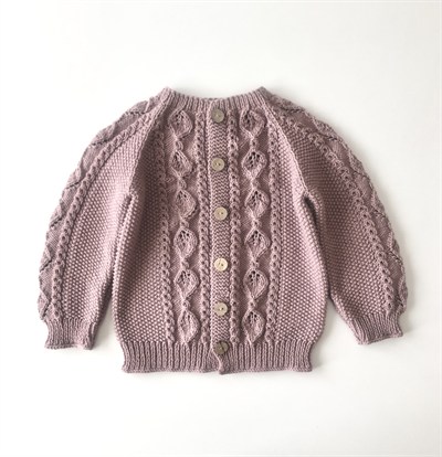 Rococo Cardigan, Dusty rose