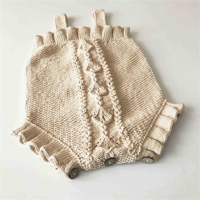 Rococo Romper, Natural