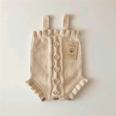 Rococo Romper, Natural
