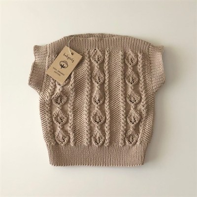 Rococo Vest, Beige