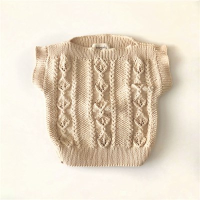 Rococo Vest, Natural