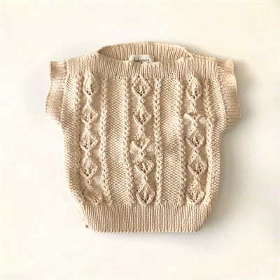 Rococo Vest, Natural