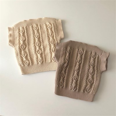 Rococo Vest, Natural