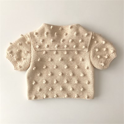 Sailor Popcorn Cardigan, Natural