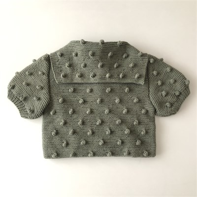 Sailor Popcorn Cardigan, Sage