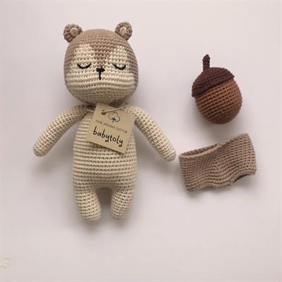 Squirrel + Acorn Set