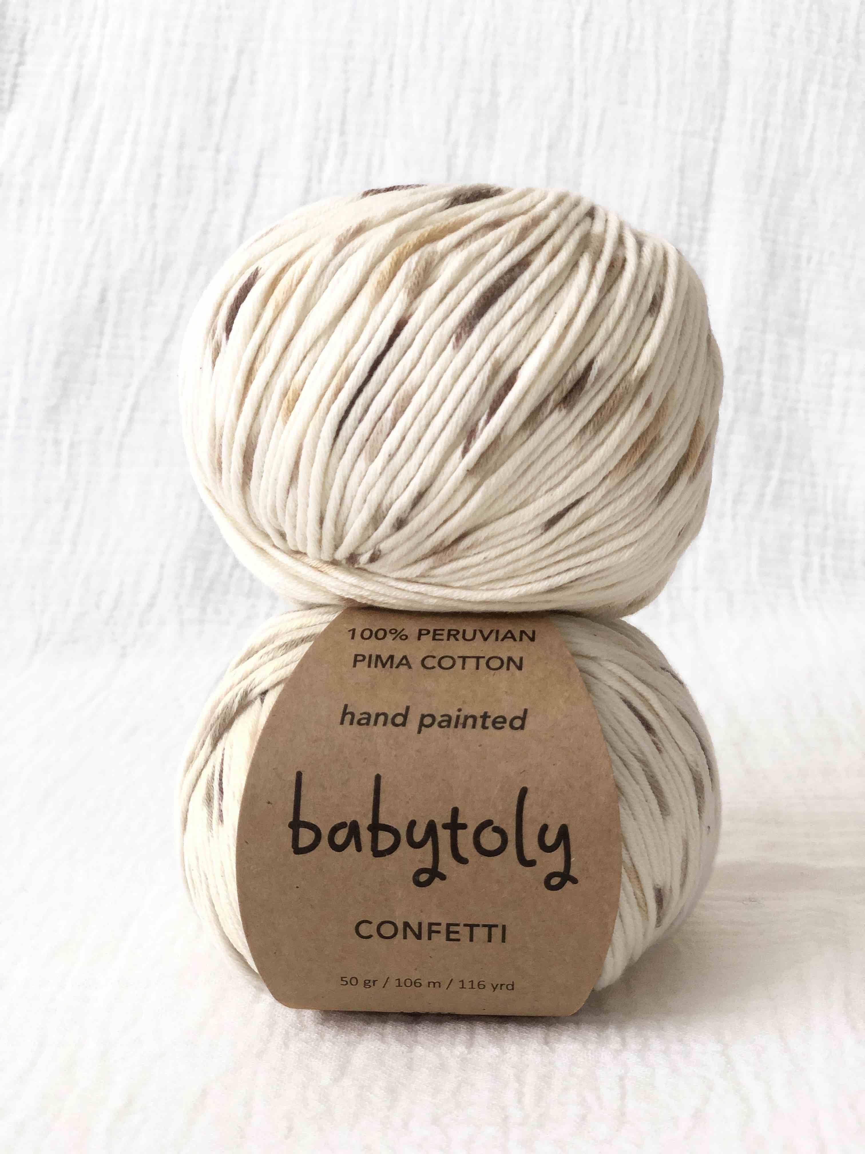 100% Peruvian Pima Cotton Yarn - LATTE