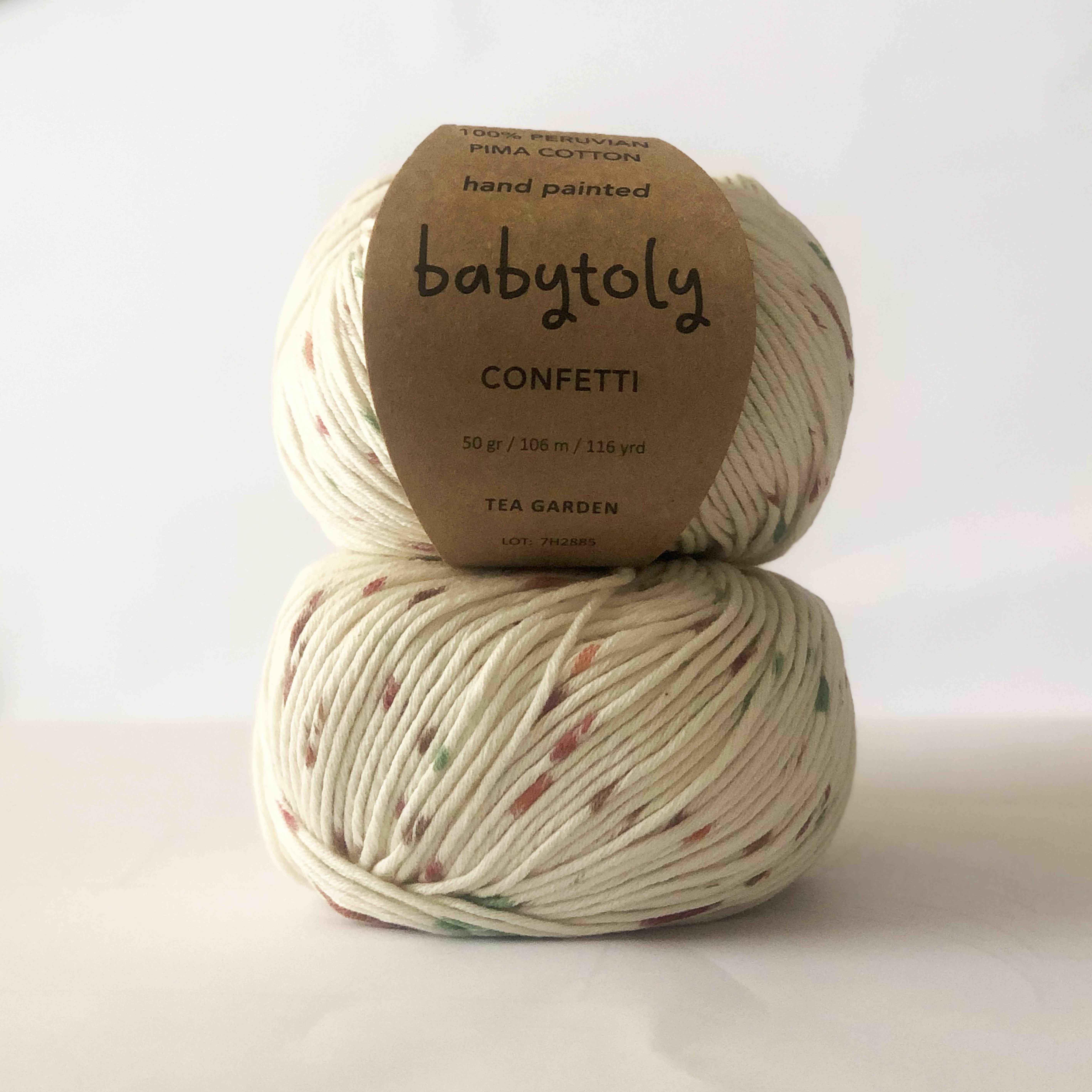 100% Peruvian Pima Cotton Yarn - TEA GARDEN