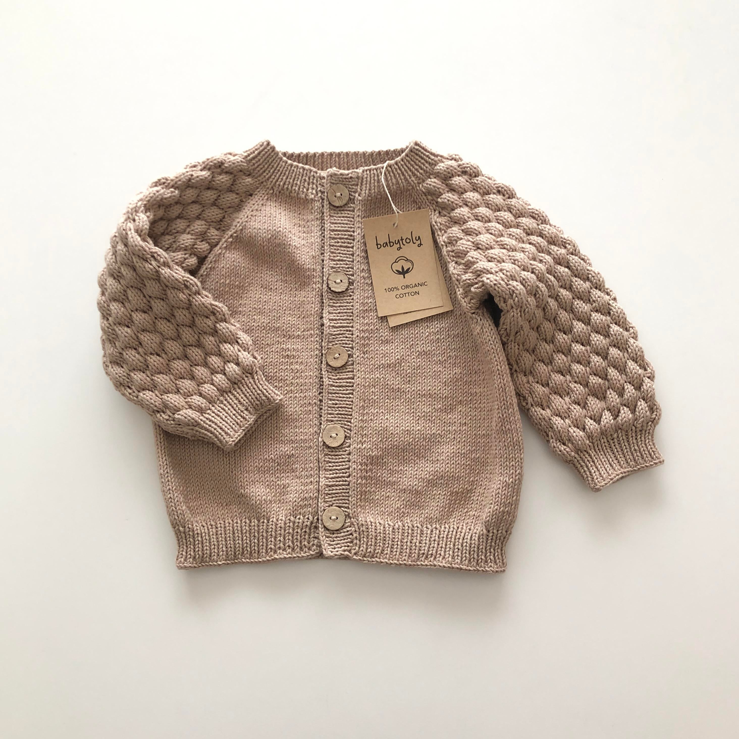 Adele Cardigan, Beige