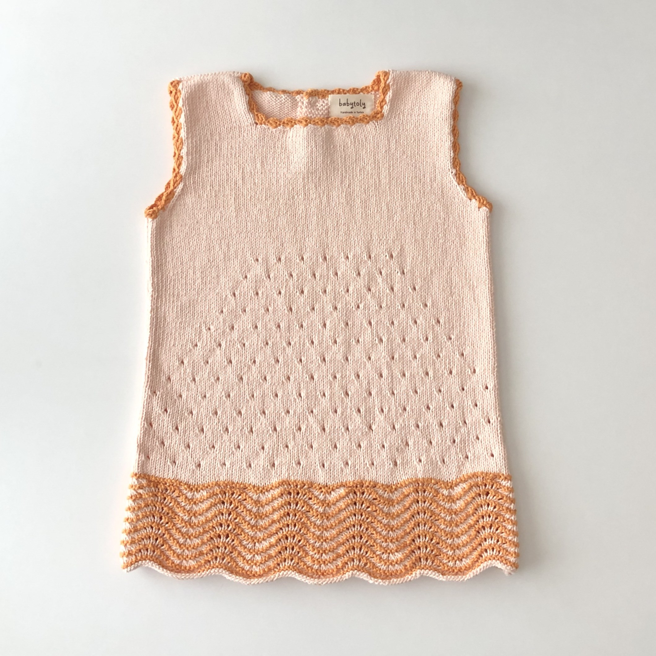 Artemis Dress / 2 Color, Melon × Marigold