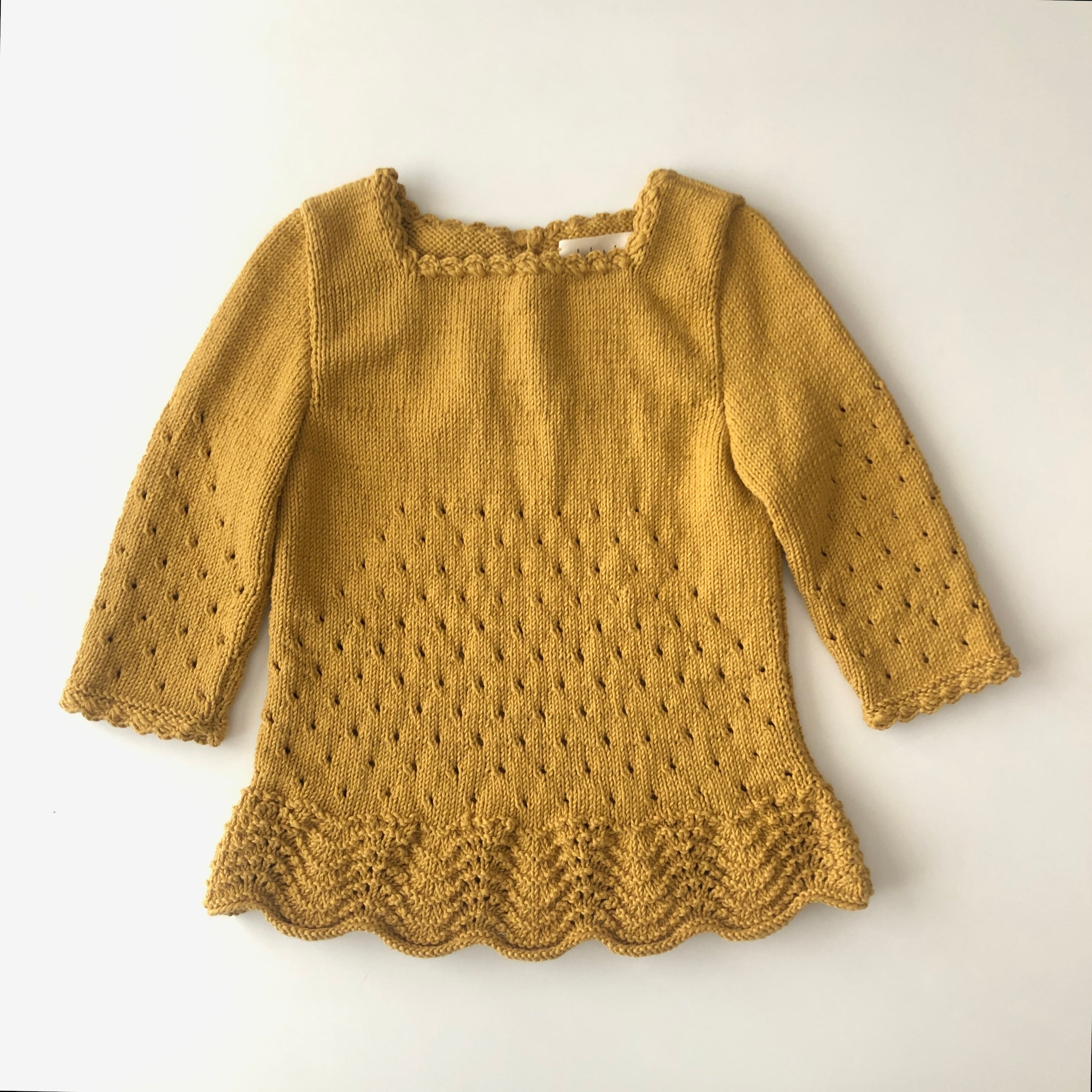 Artemis Dress Long Sleeve, Mustard