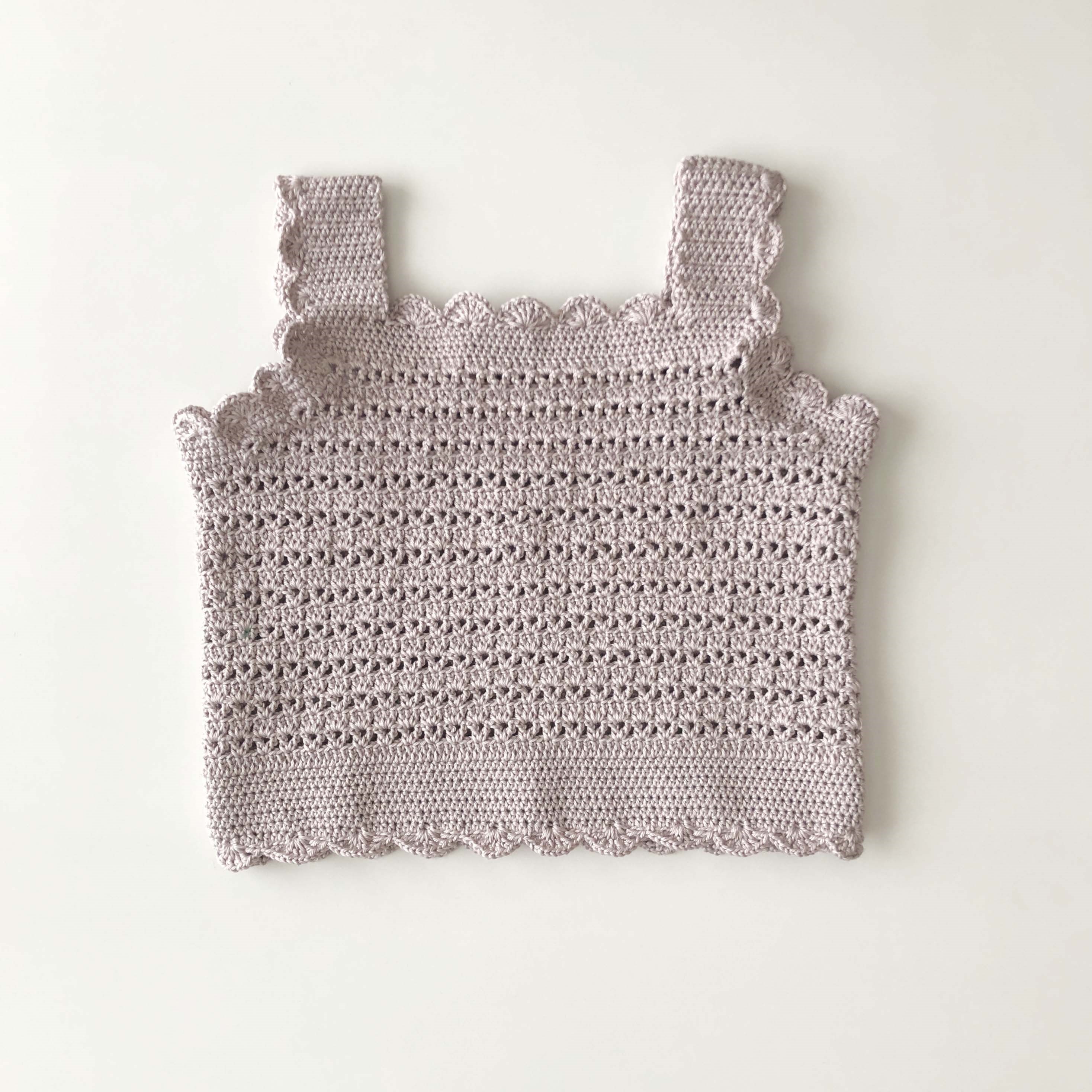 Aster Lace Top, Light Mauve
