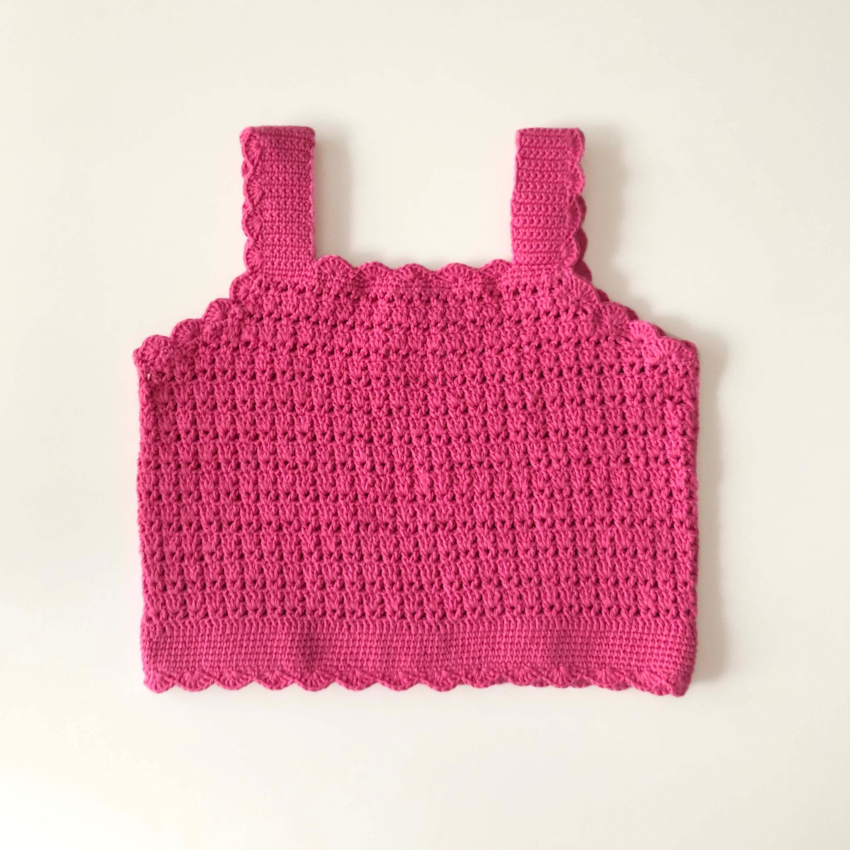 Aster Lace Top, Rosa pink
