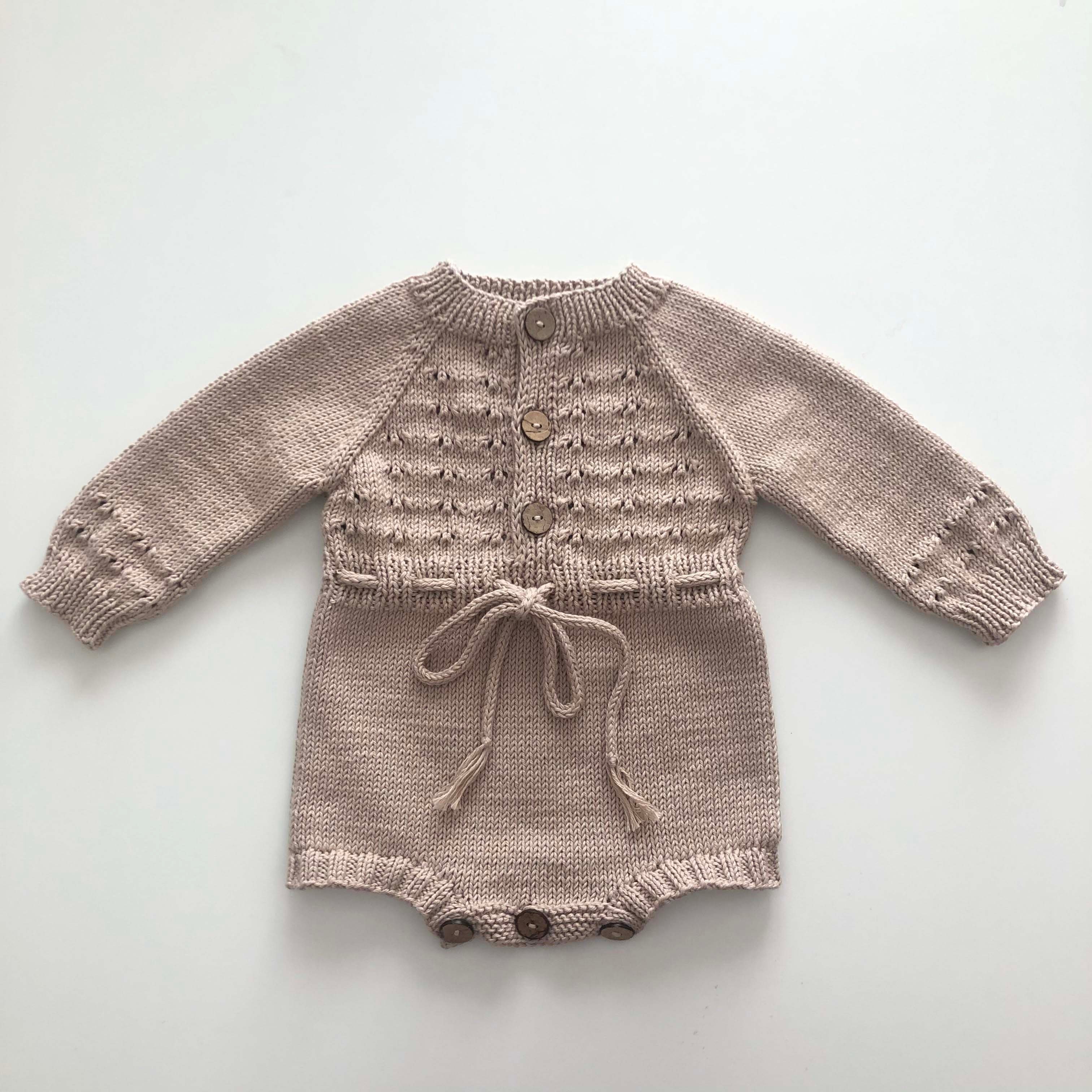 Basil Romper, Beige