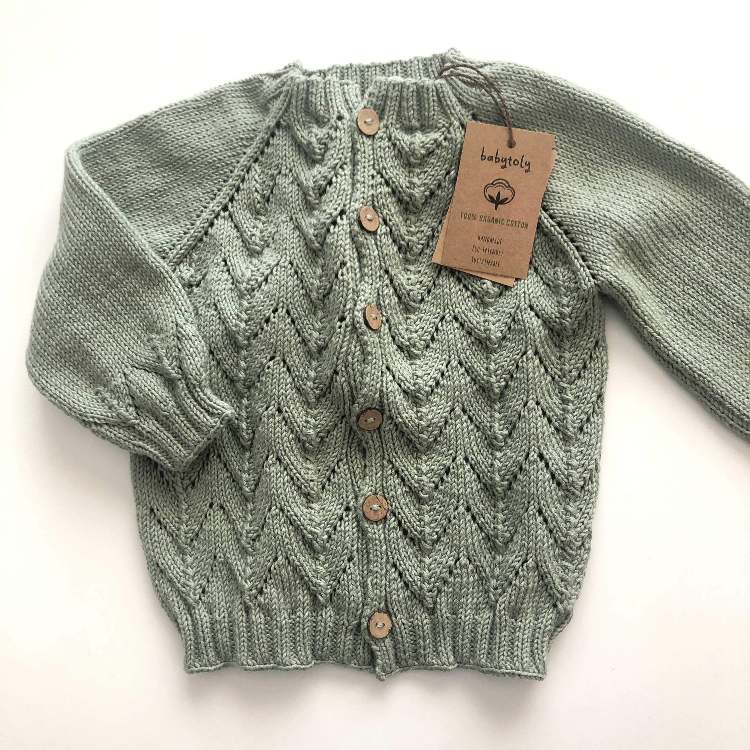 Blossom Cardigan, Mint