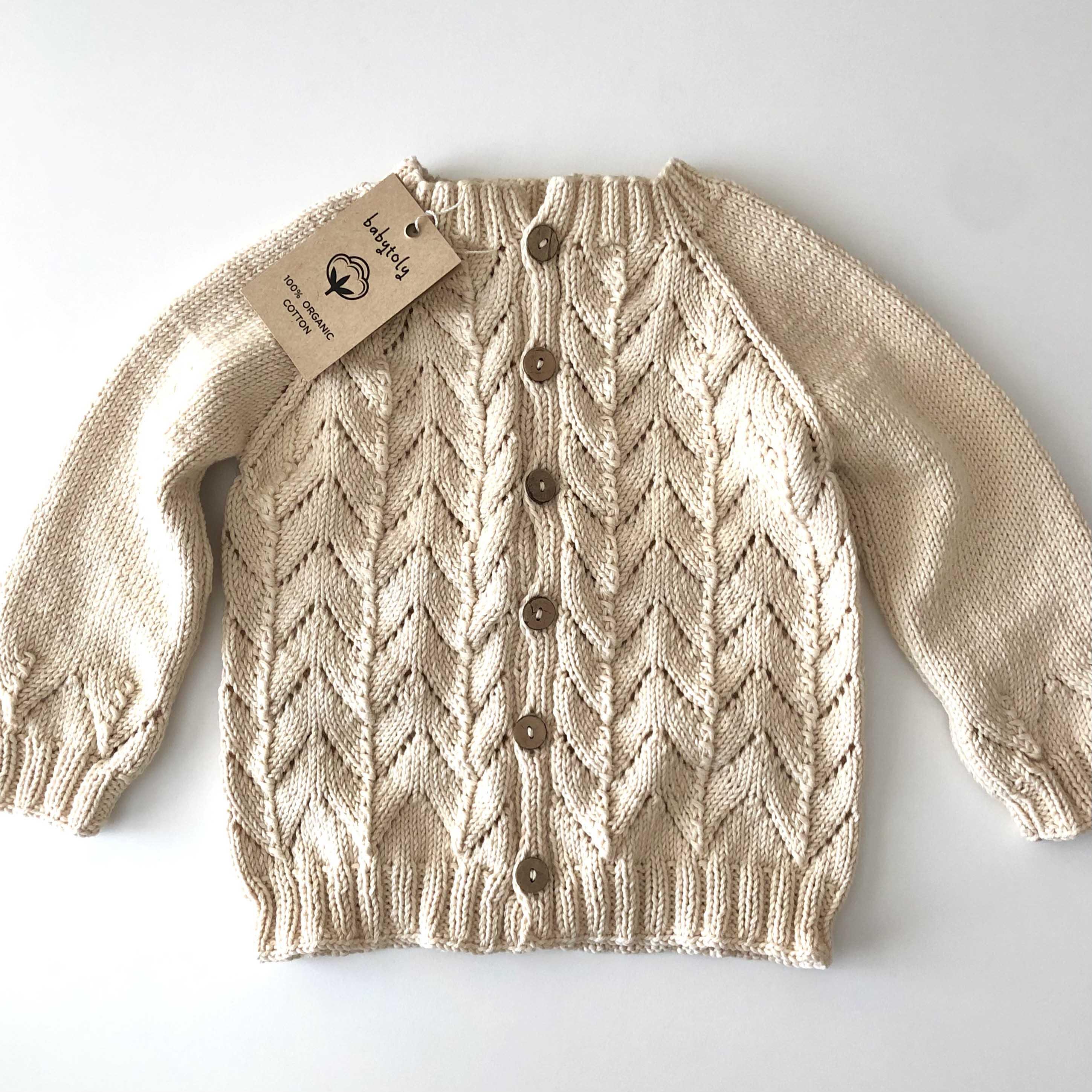 Blossom Cardigan, Natural