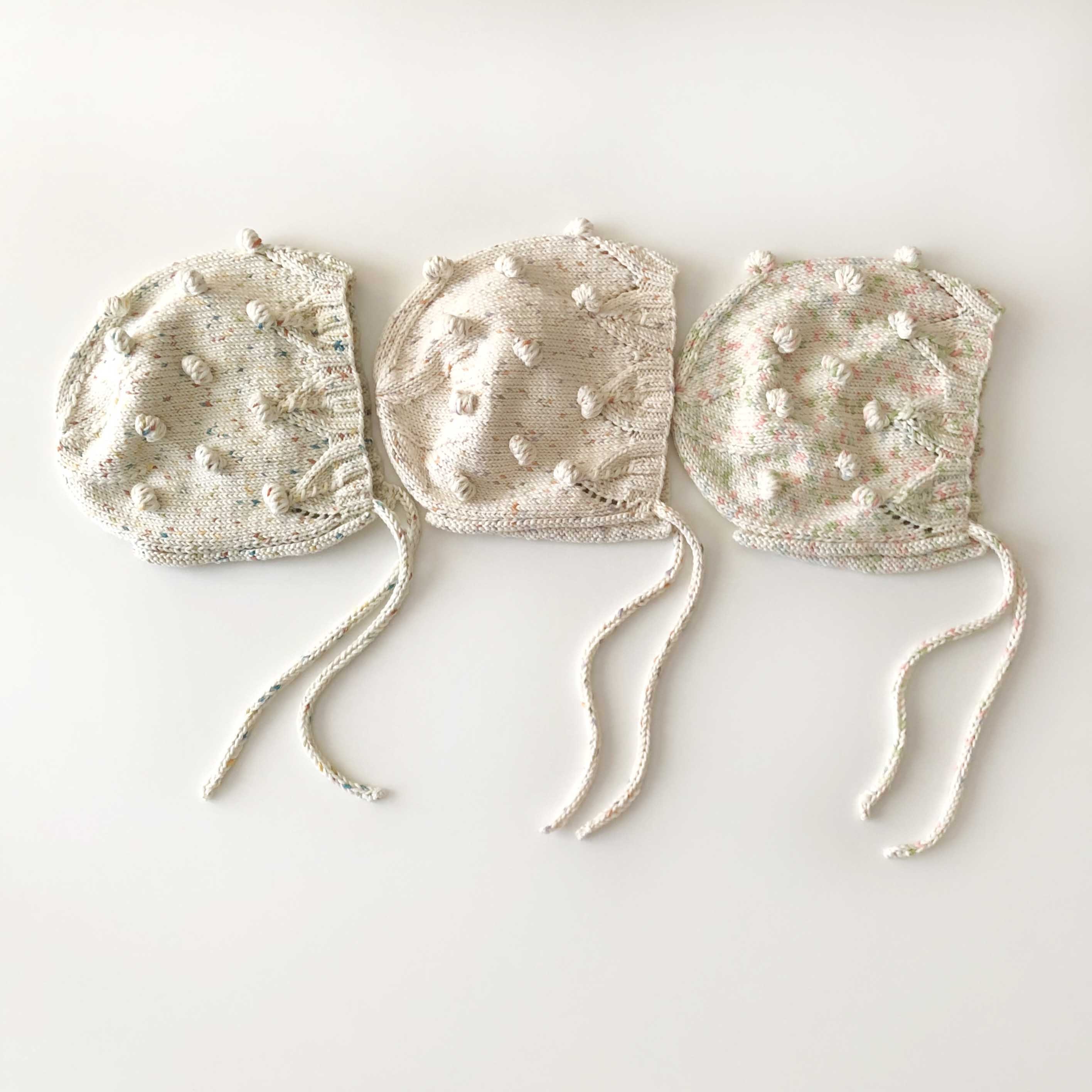 Blossom Popcorn Bonnet, Exclusive Confetti - Custom Color