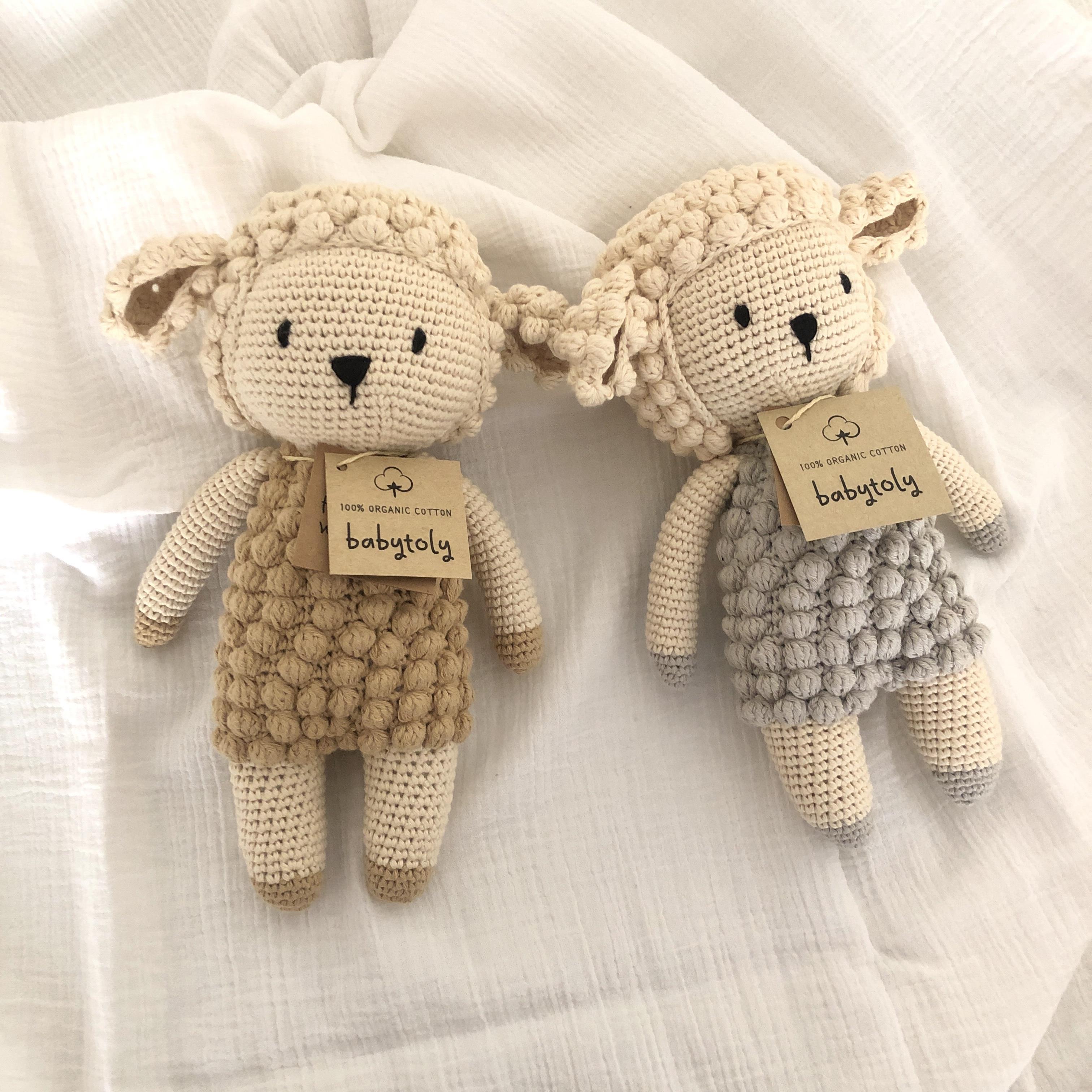 Crochet Lamb Doll 10.2