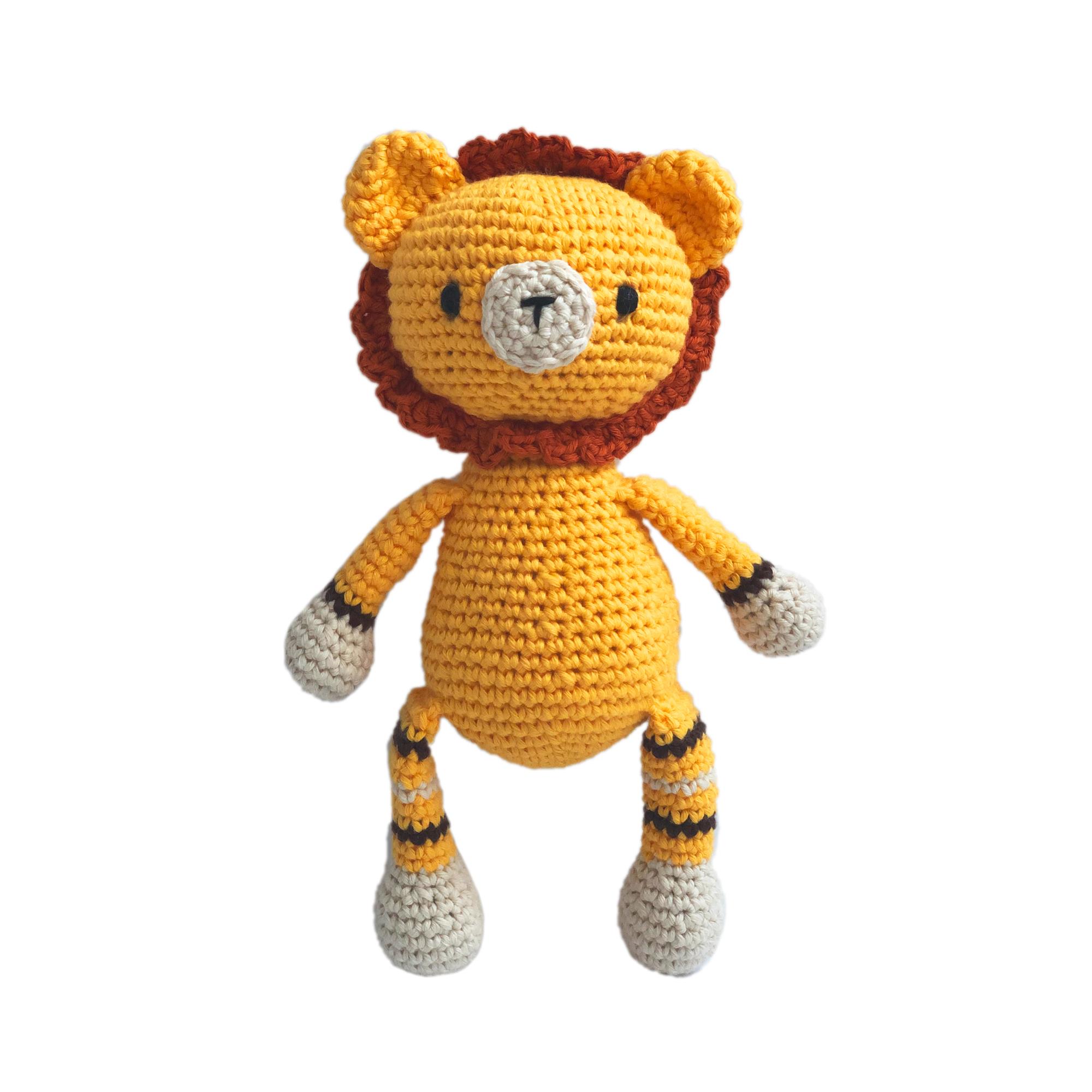 Crochet Toy - Lion 9.5