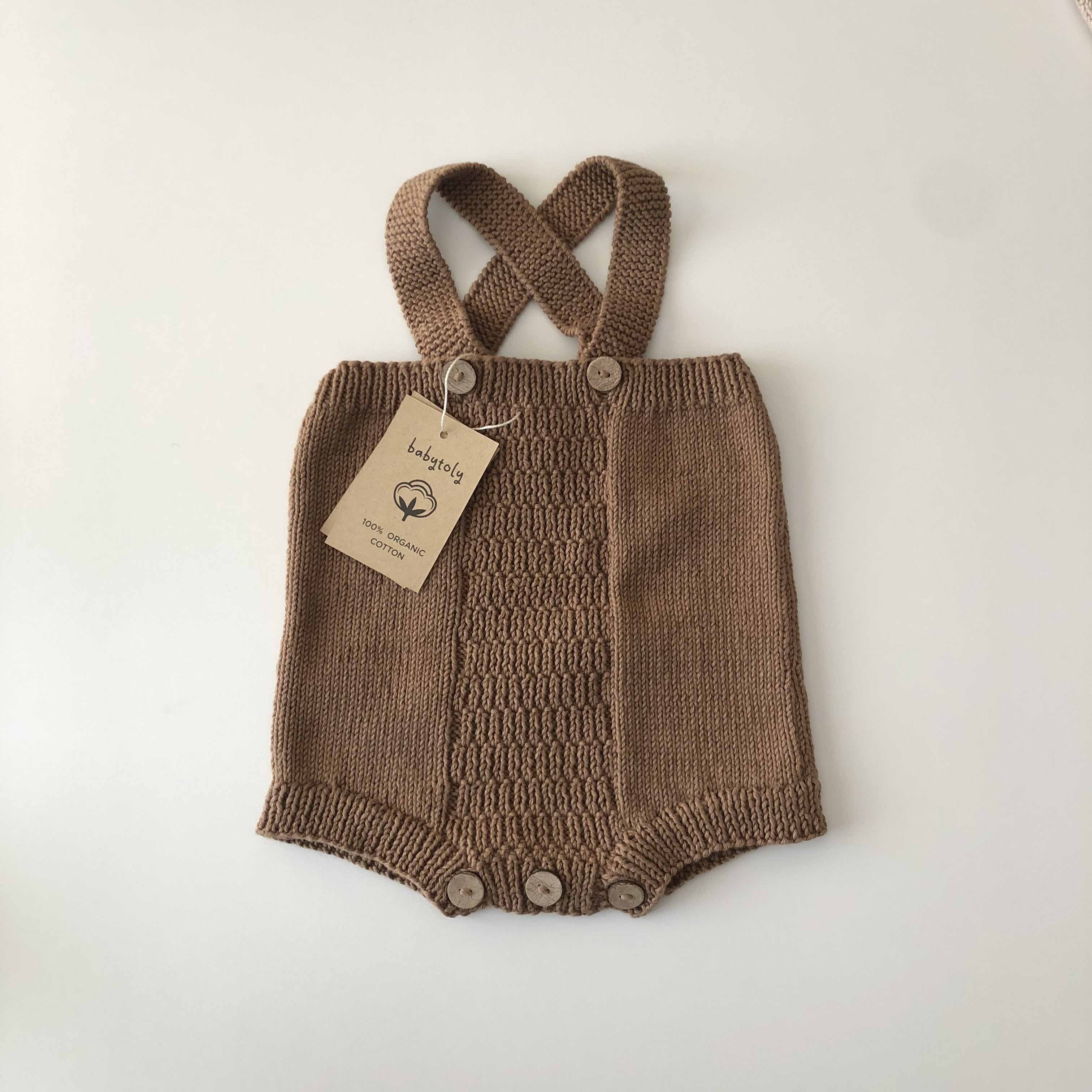 Cross Romper, Camel