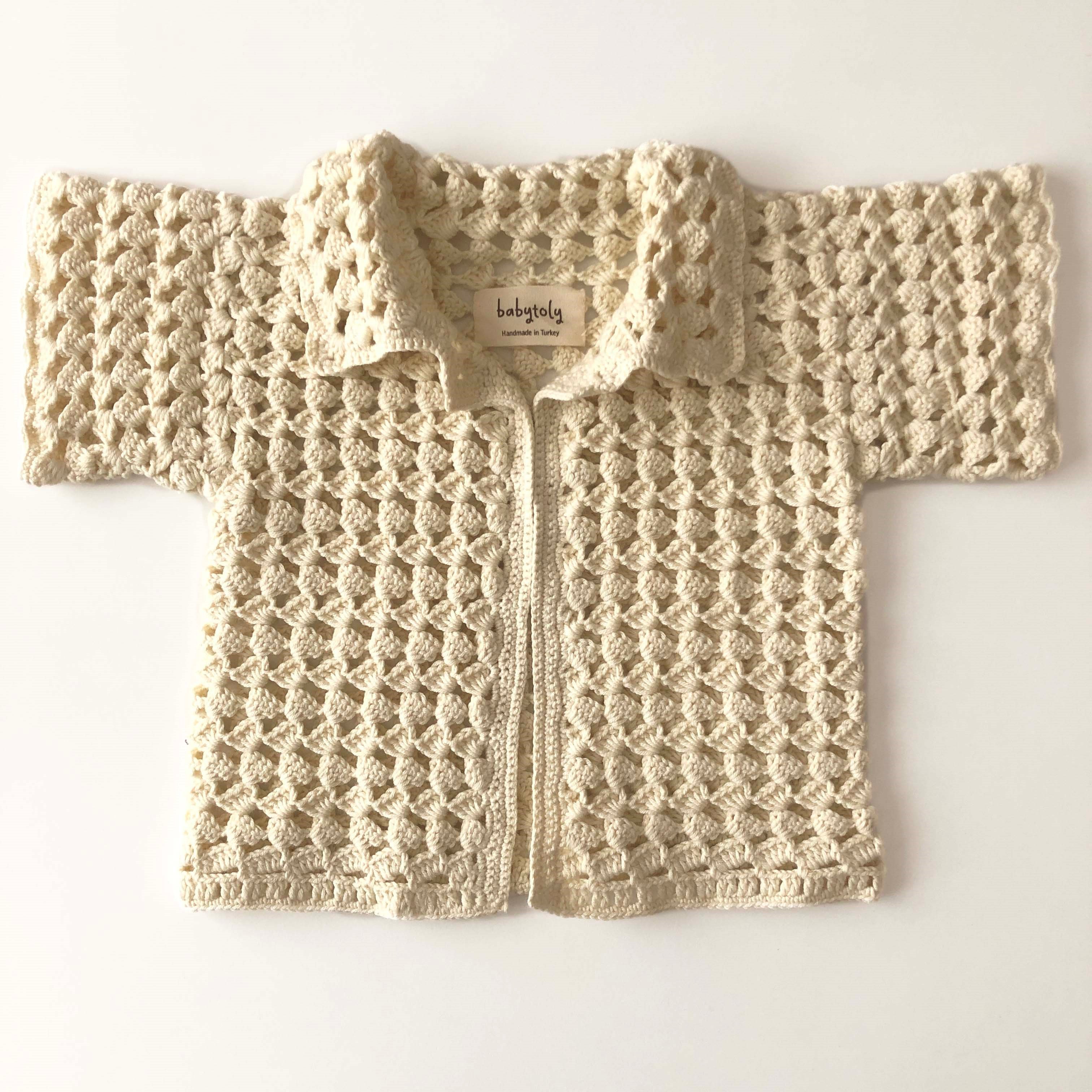 Cyrus Crochet Vest, Custom Color