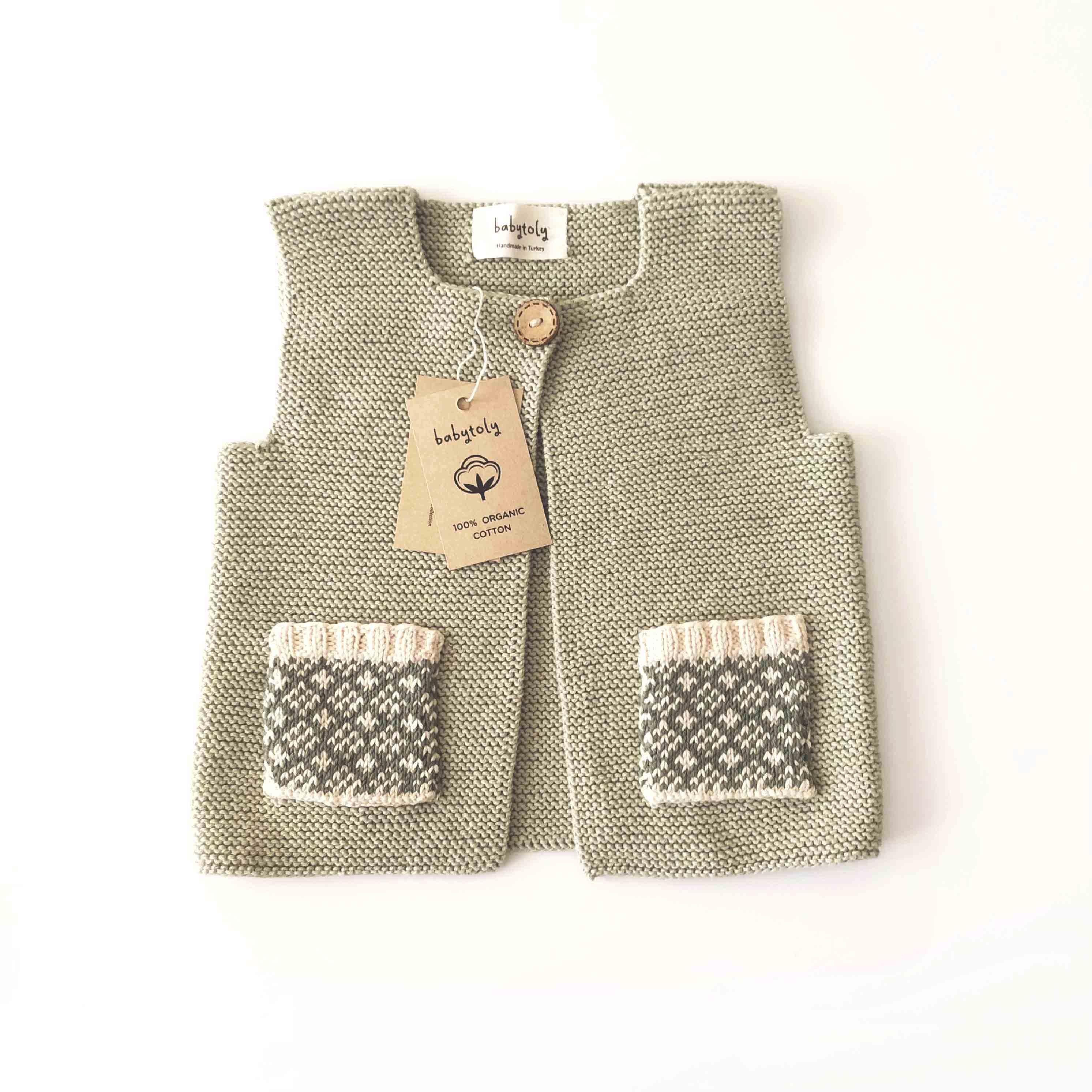 Folk Vest, Seaweed