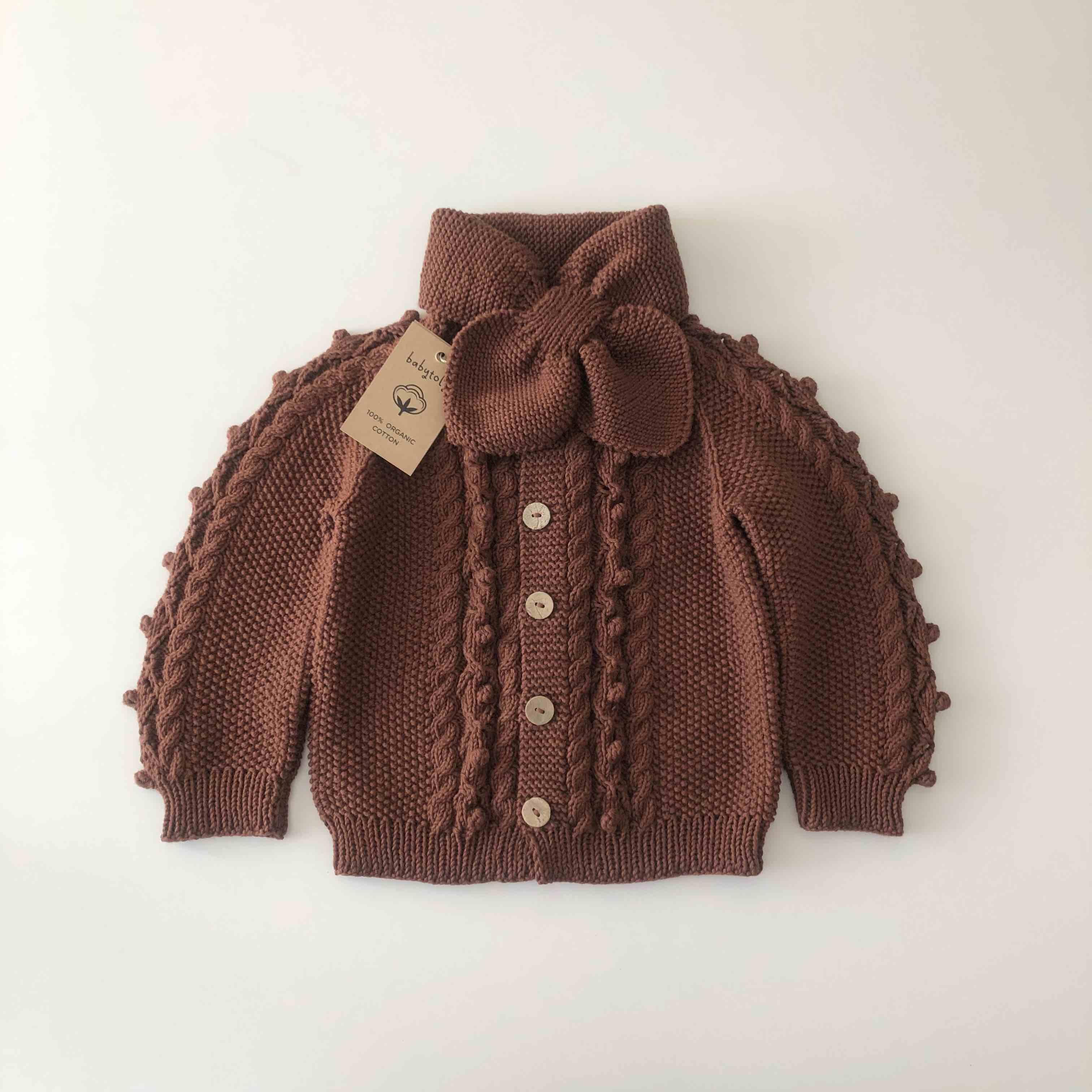 Hazel Cardigan, Chocolate