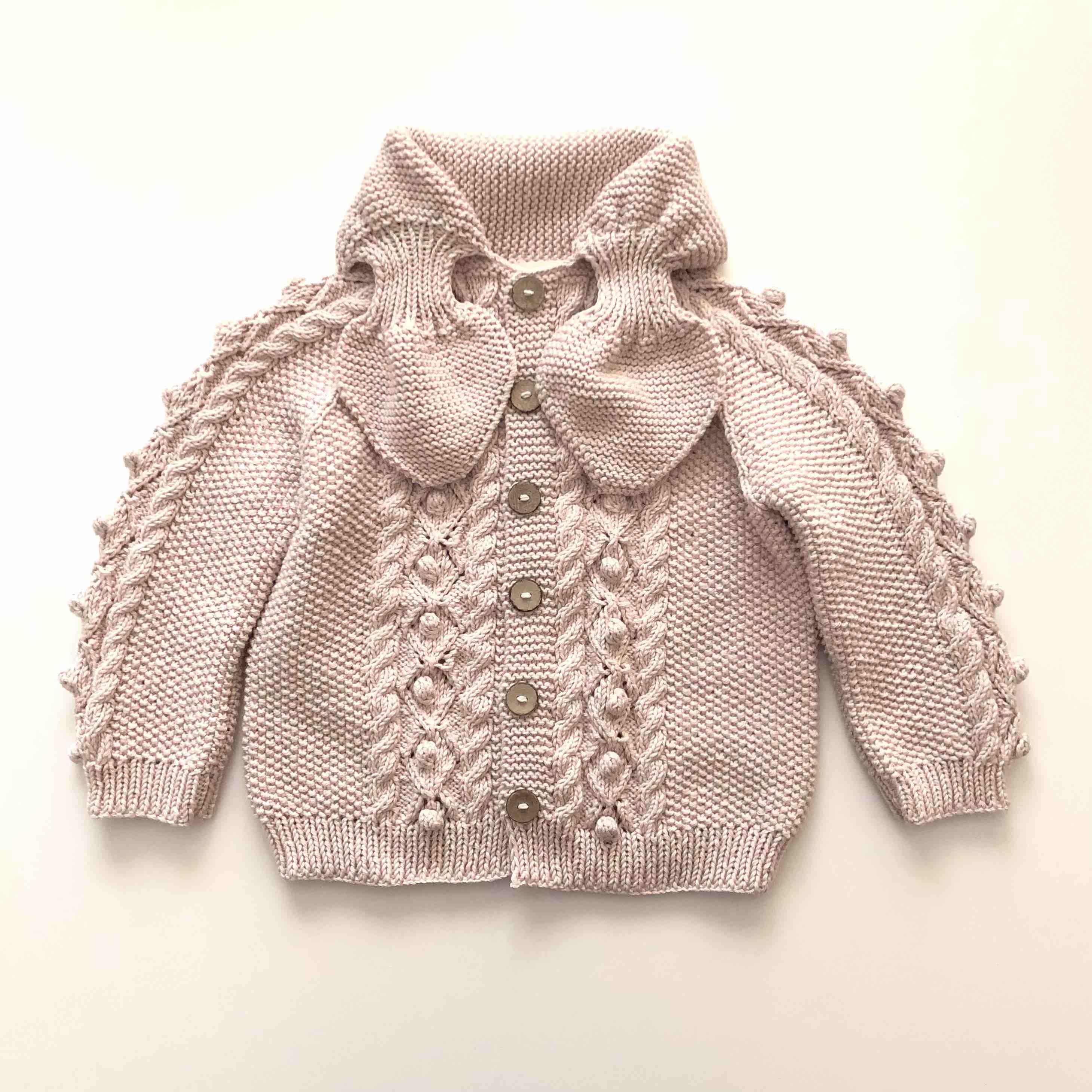 Hazel Cardigan, Powderpink