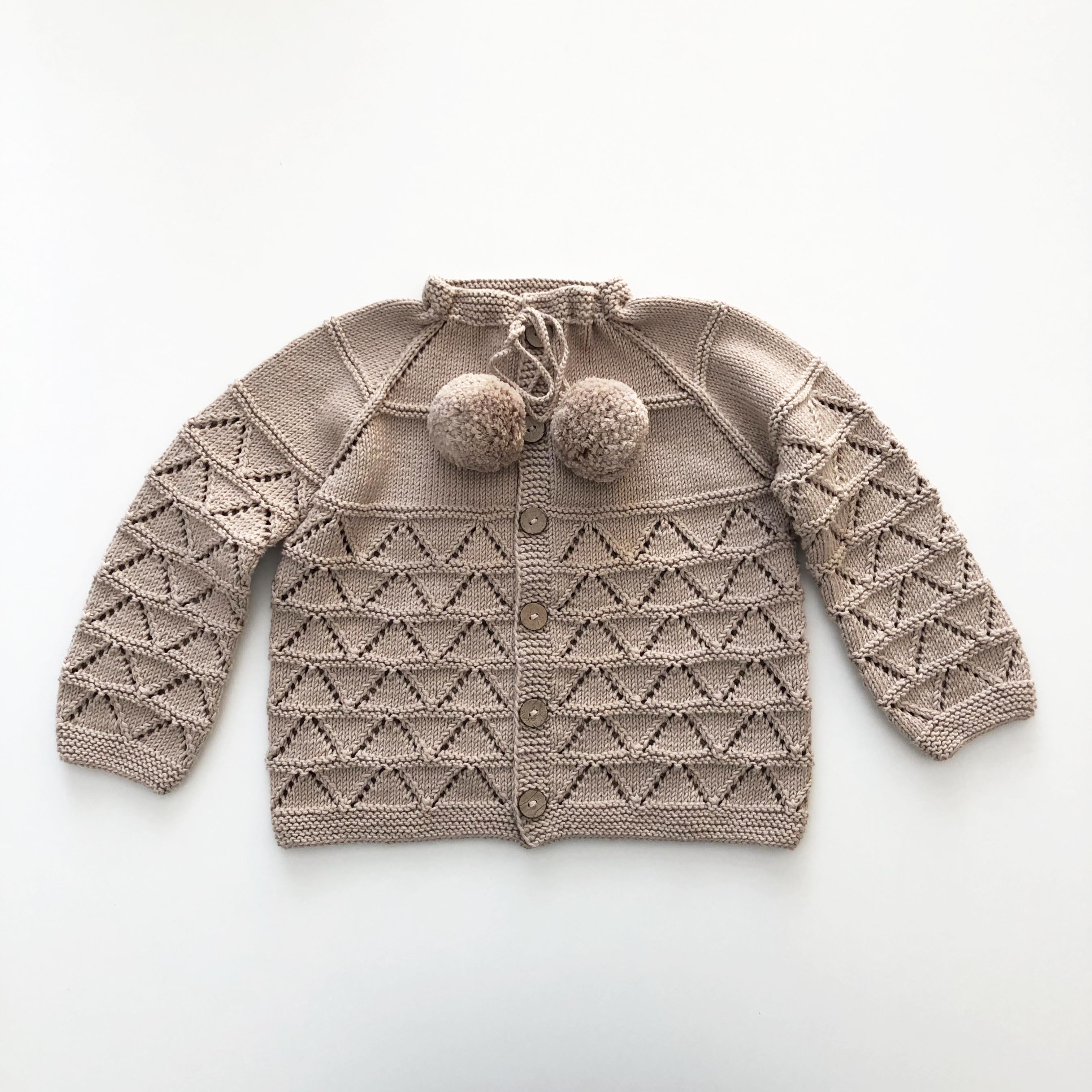 Helena Cardigan, Beige