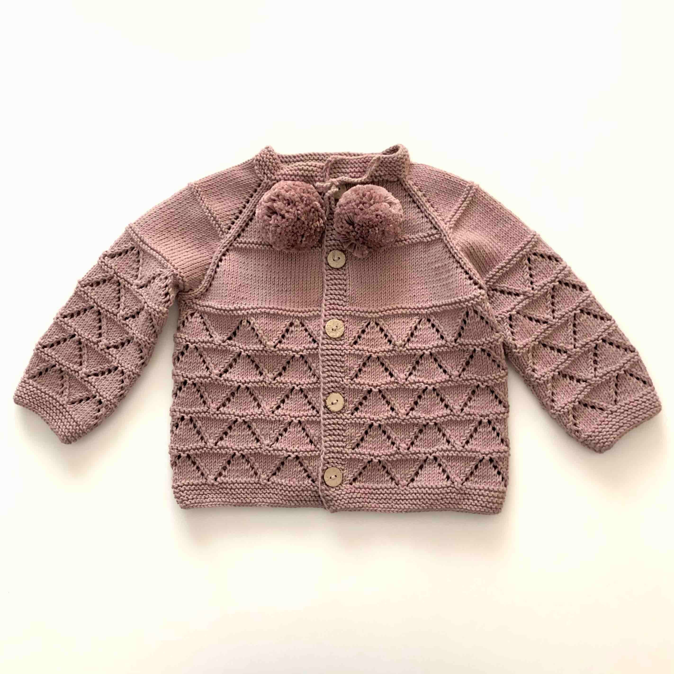 Helena Cardigan, Dusty rose
