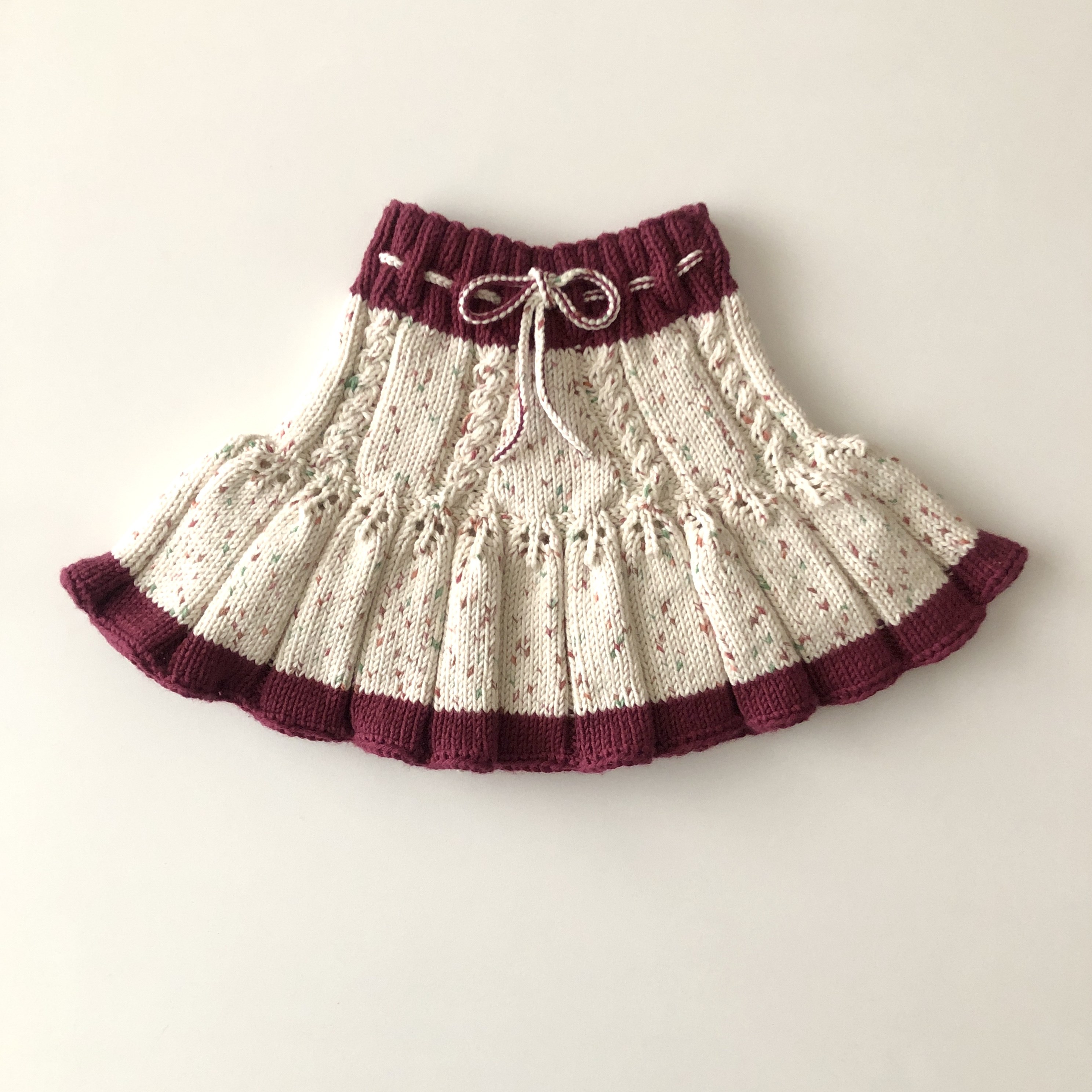 Ivy Skirt / 2 Color,  Exclusive Confetti - Tea garden × Mulberry