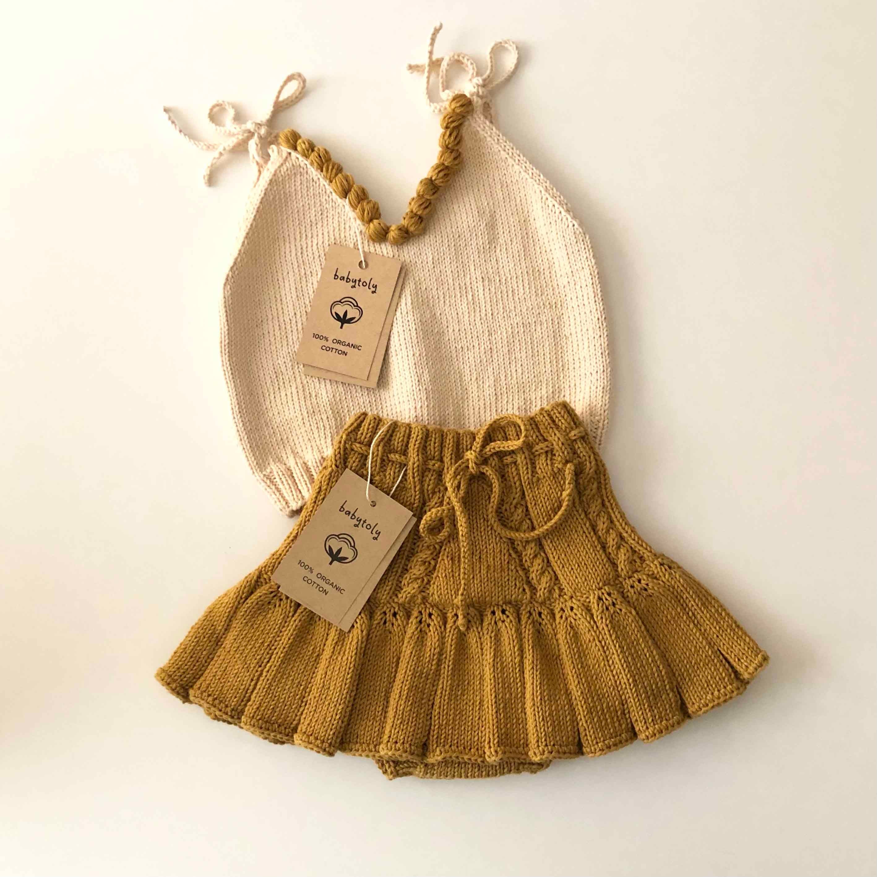 Ivy Skirt, Mustard
