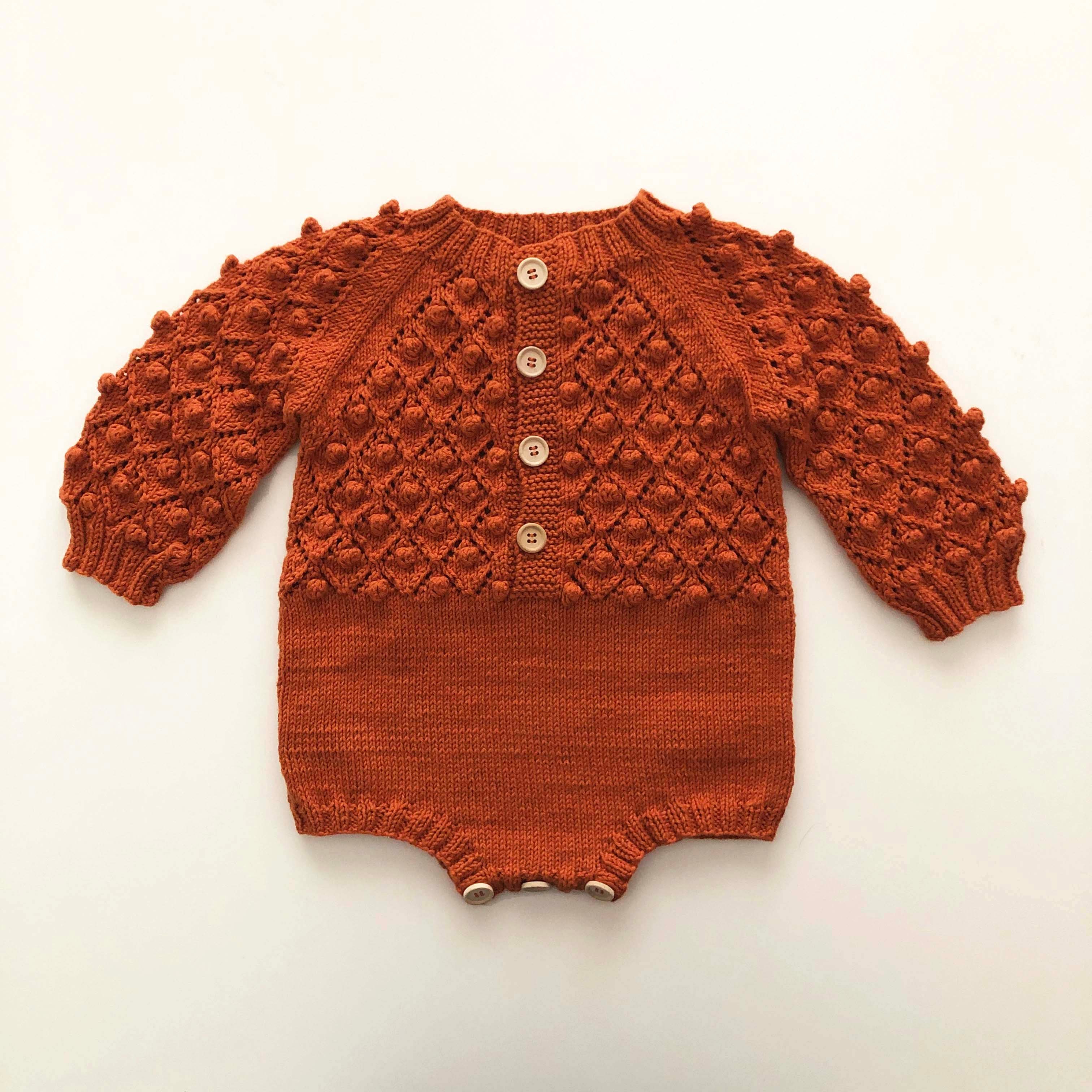 Kimbell Romper, Cinnamon