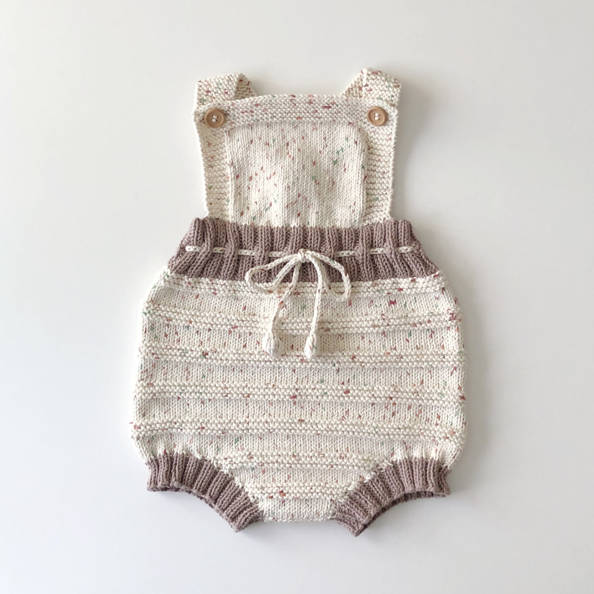 Macaron  Romper, Exclusive Confetti - Custom Color