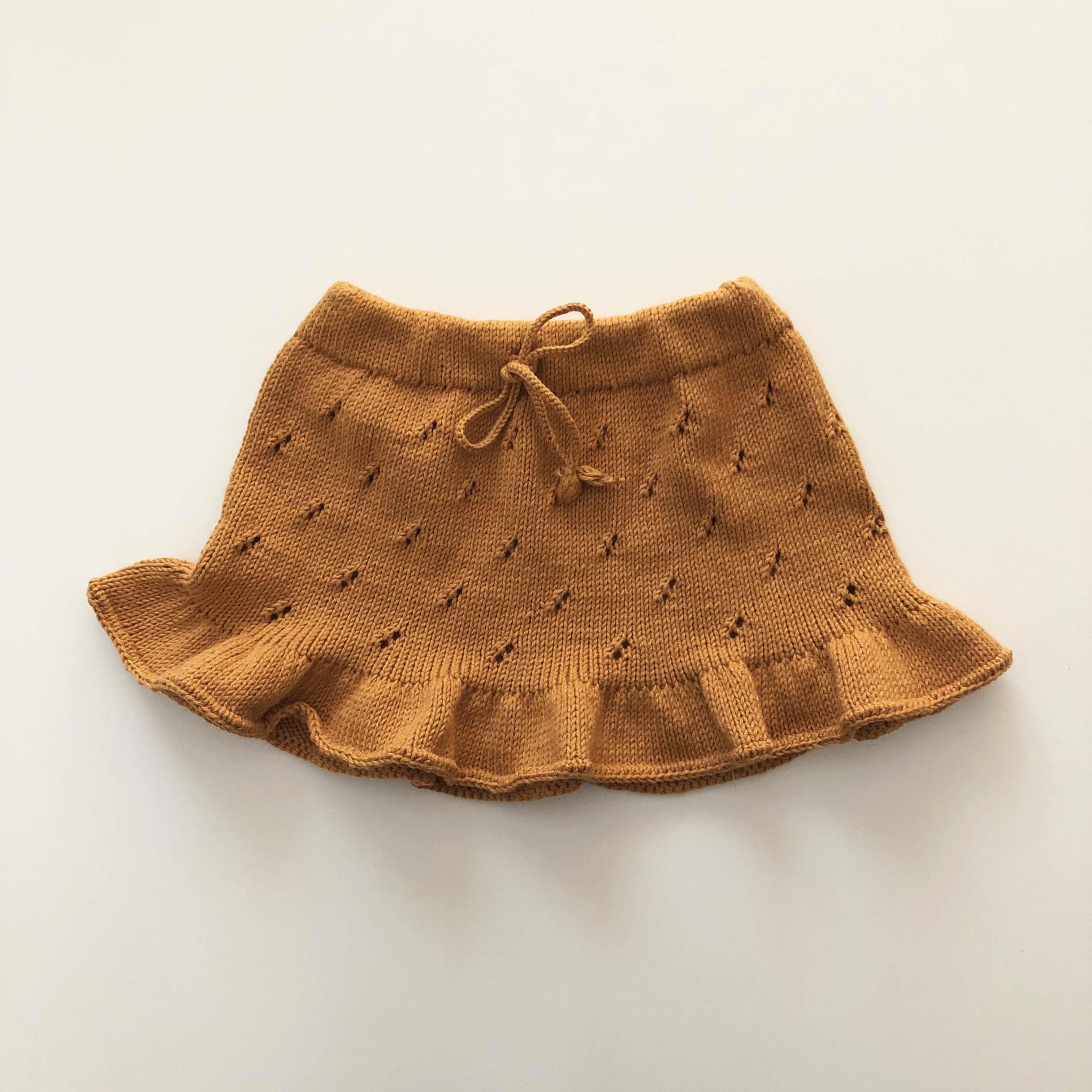Mies Skirt, Goldenbrown