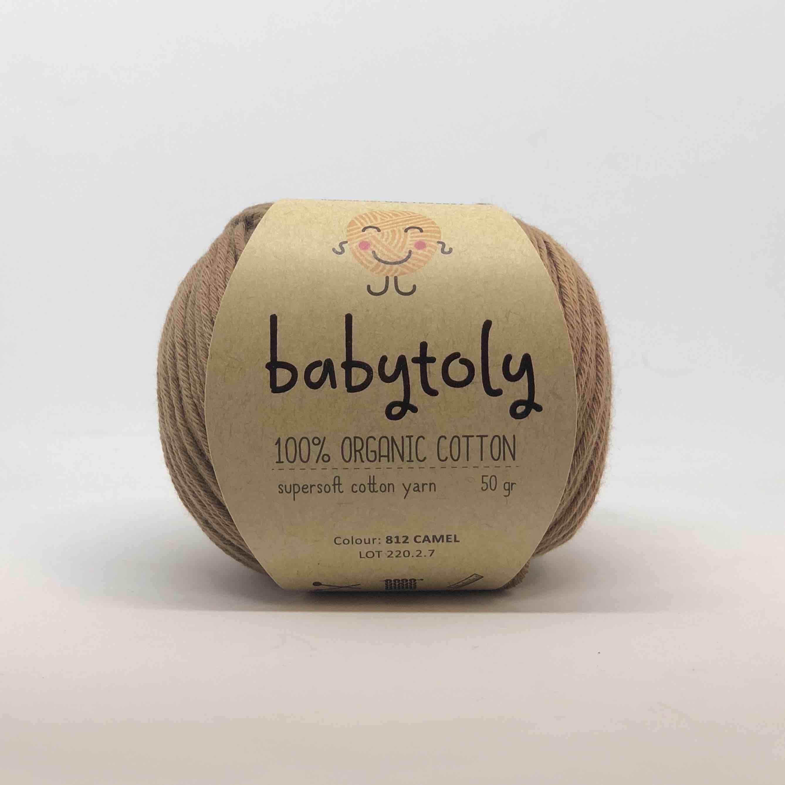 Organic Cotton Yarn - Camel, 812