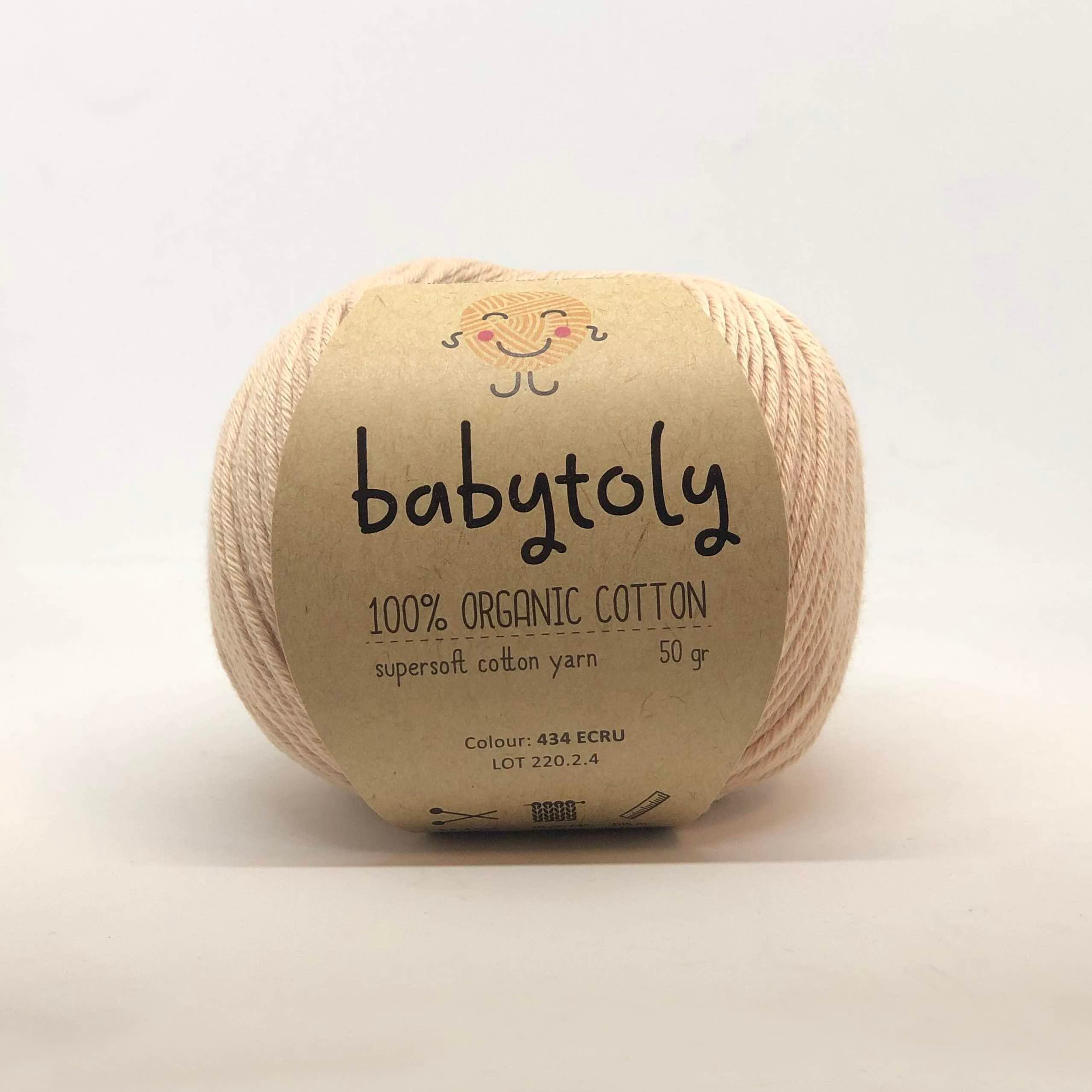Organic Cotton Yarn - ECRU,434