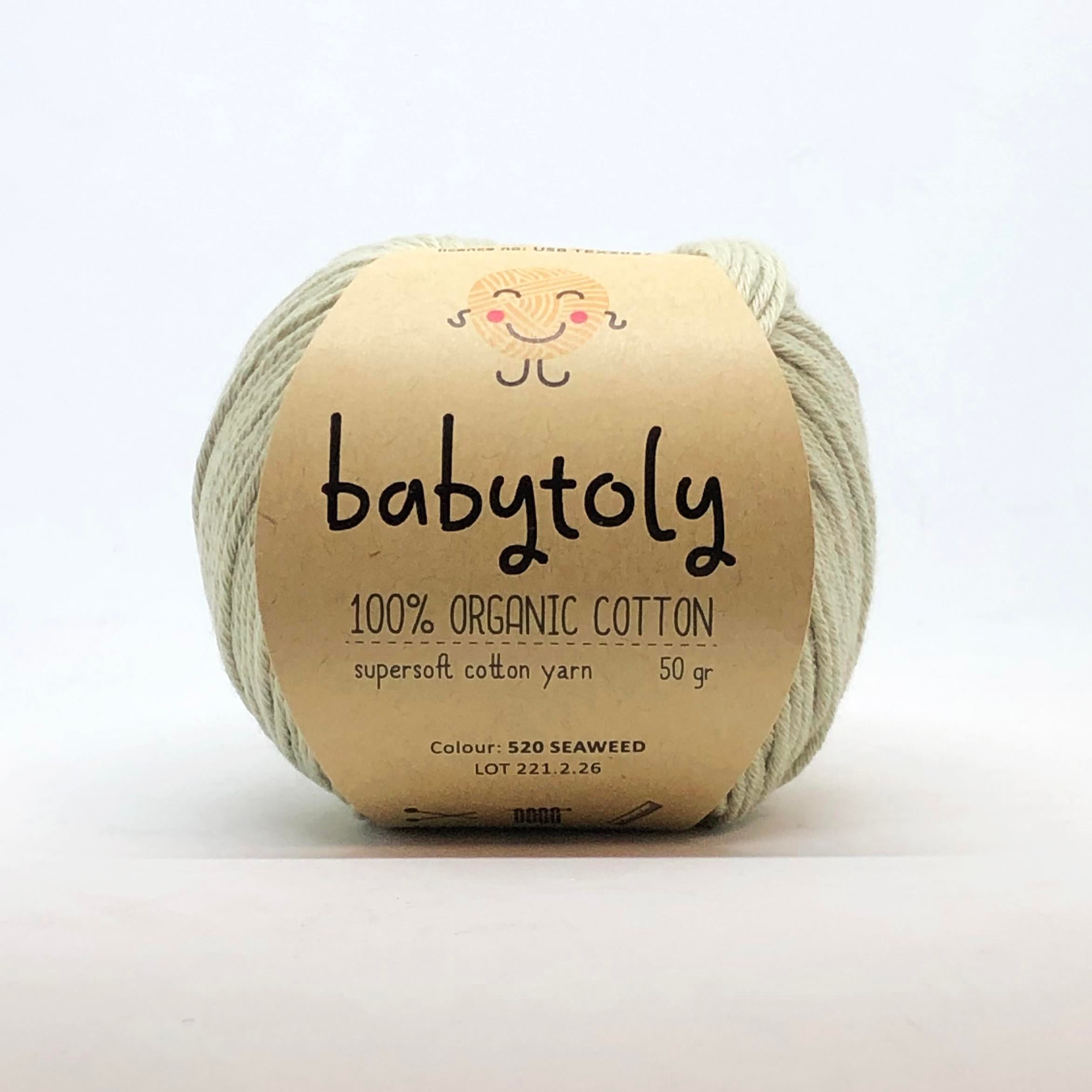 Organic Cotton Yarn - SEAWEED, 520