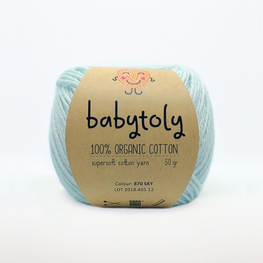 Organic Cotton Yarn - SKY, 870
