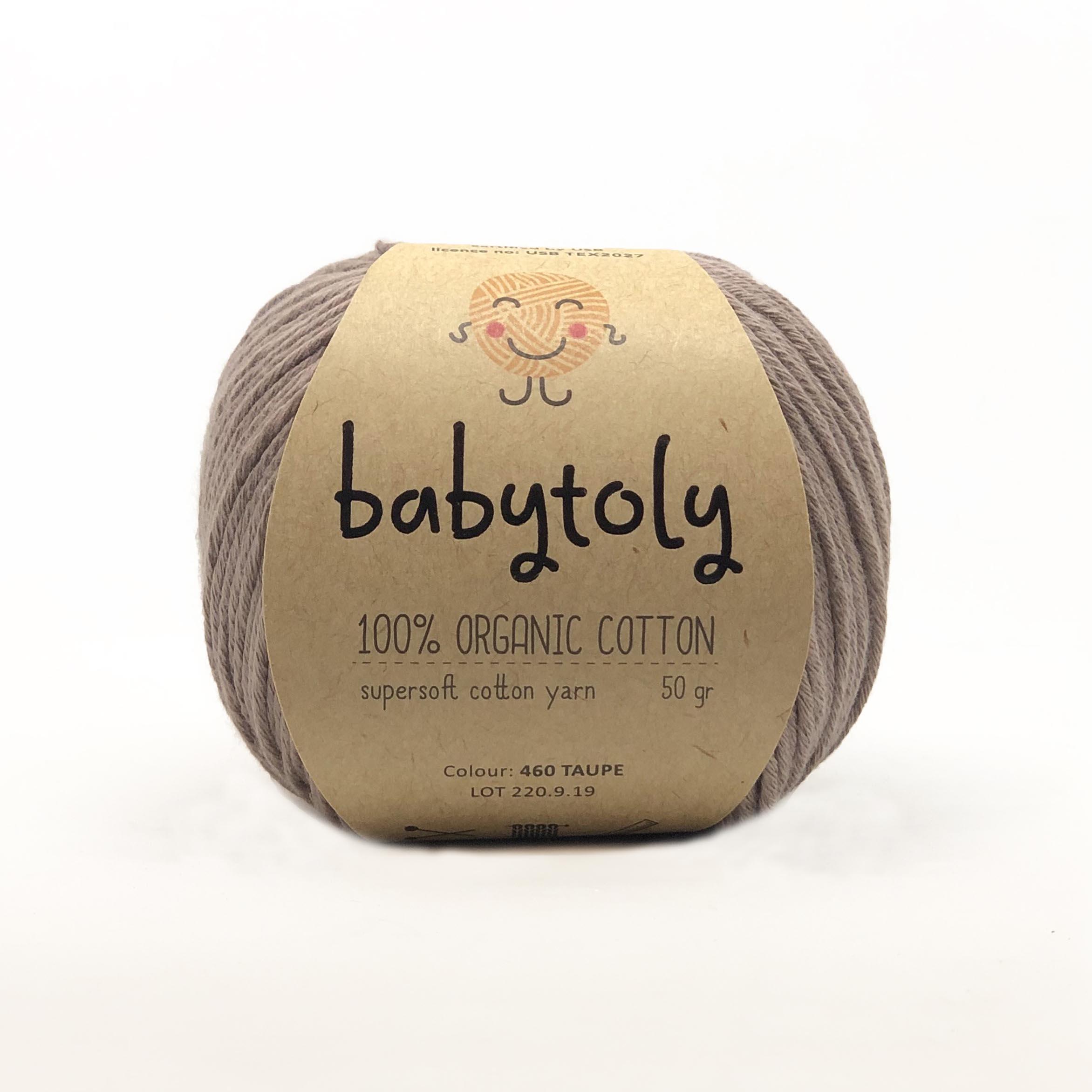 Organic Cotton Yarn - TAUPE, 460