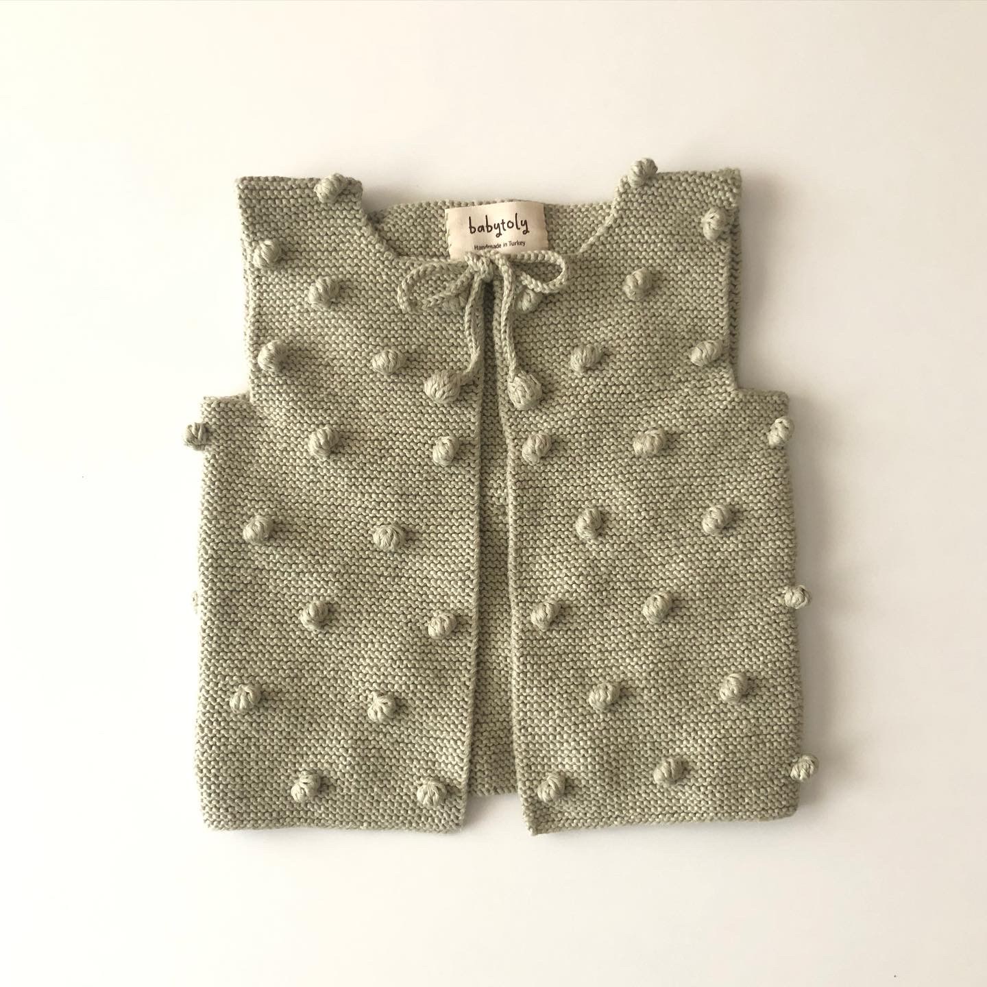 Popcorn Vest, Seaweed × Seaweed popcorns