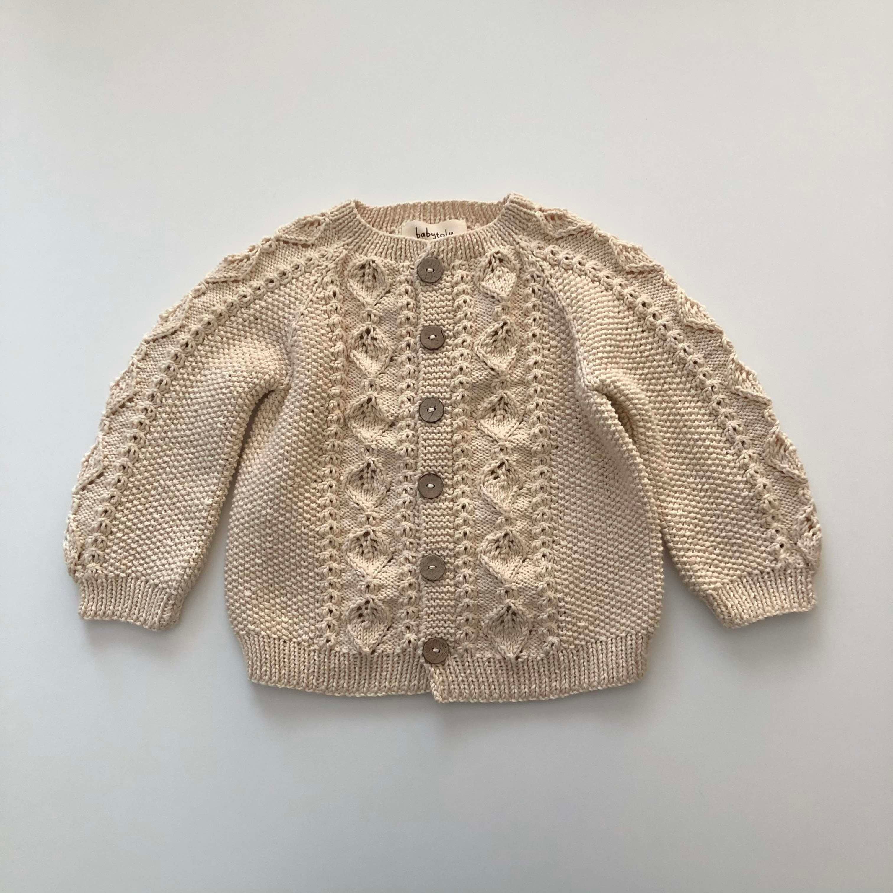Rococo Cardigan, Natural