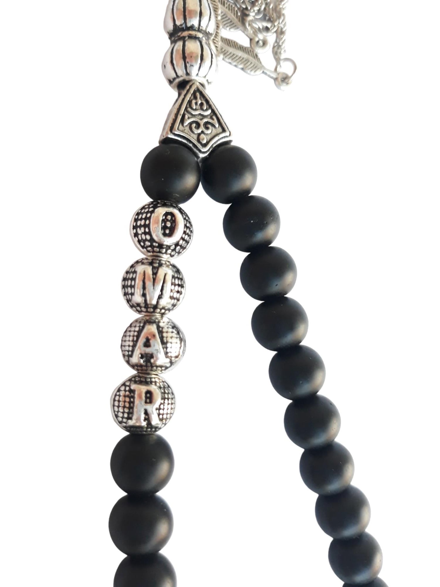 Black Onyx Personalized Tesbih