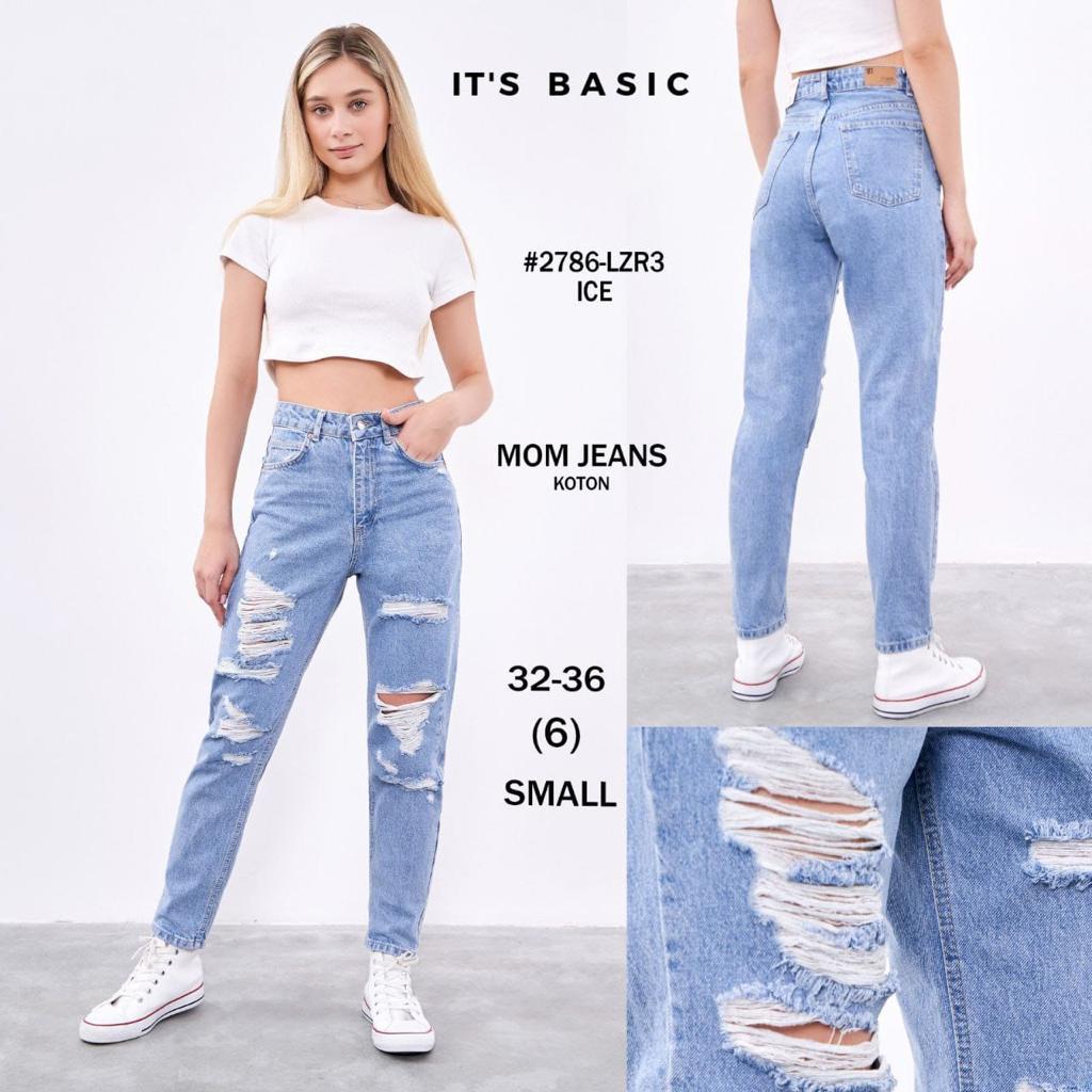 Джинсы Mom