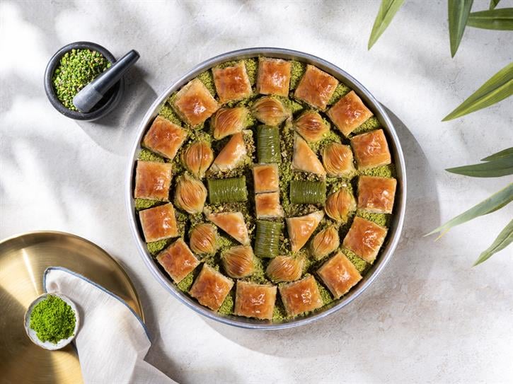 Karışık baklava tepsisi