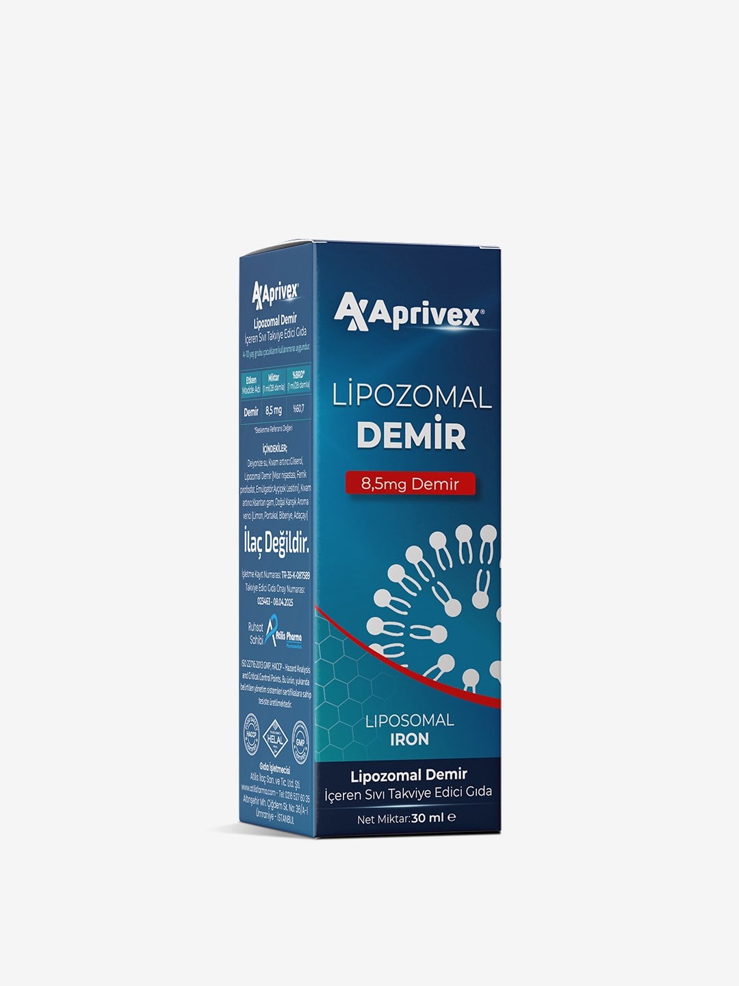 Aprivex Lipozomal Demir