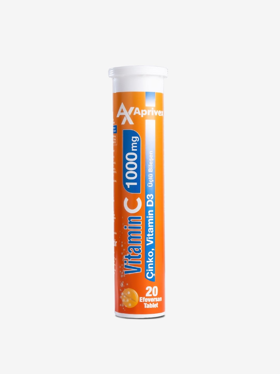 Aprivex Vitamin C 1000 mg Üçlü Bileşen