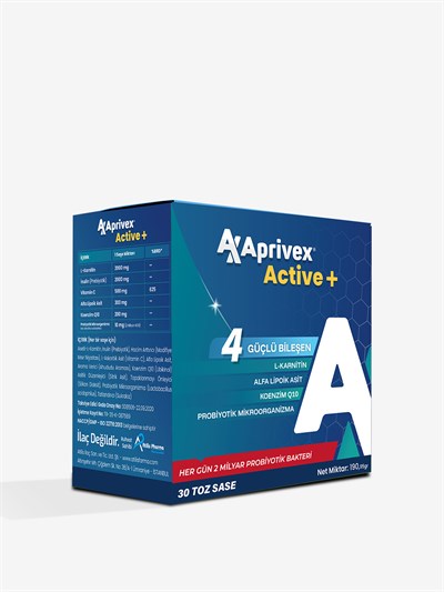 Aprivex Active Plus 4 Güçlü Bileşen